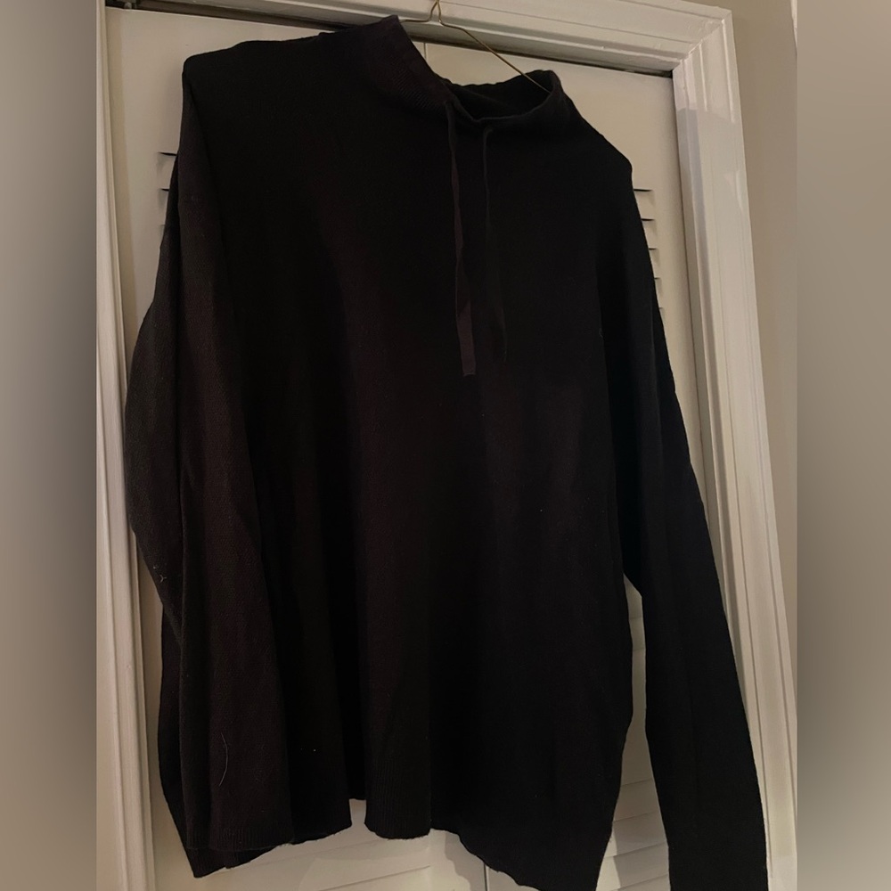 Ava & Viv Cozy Black Sweater